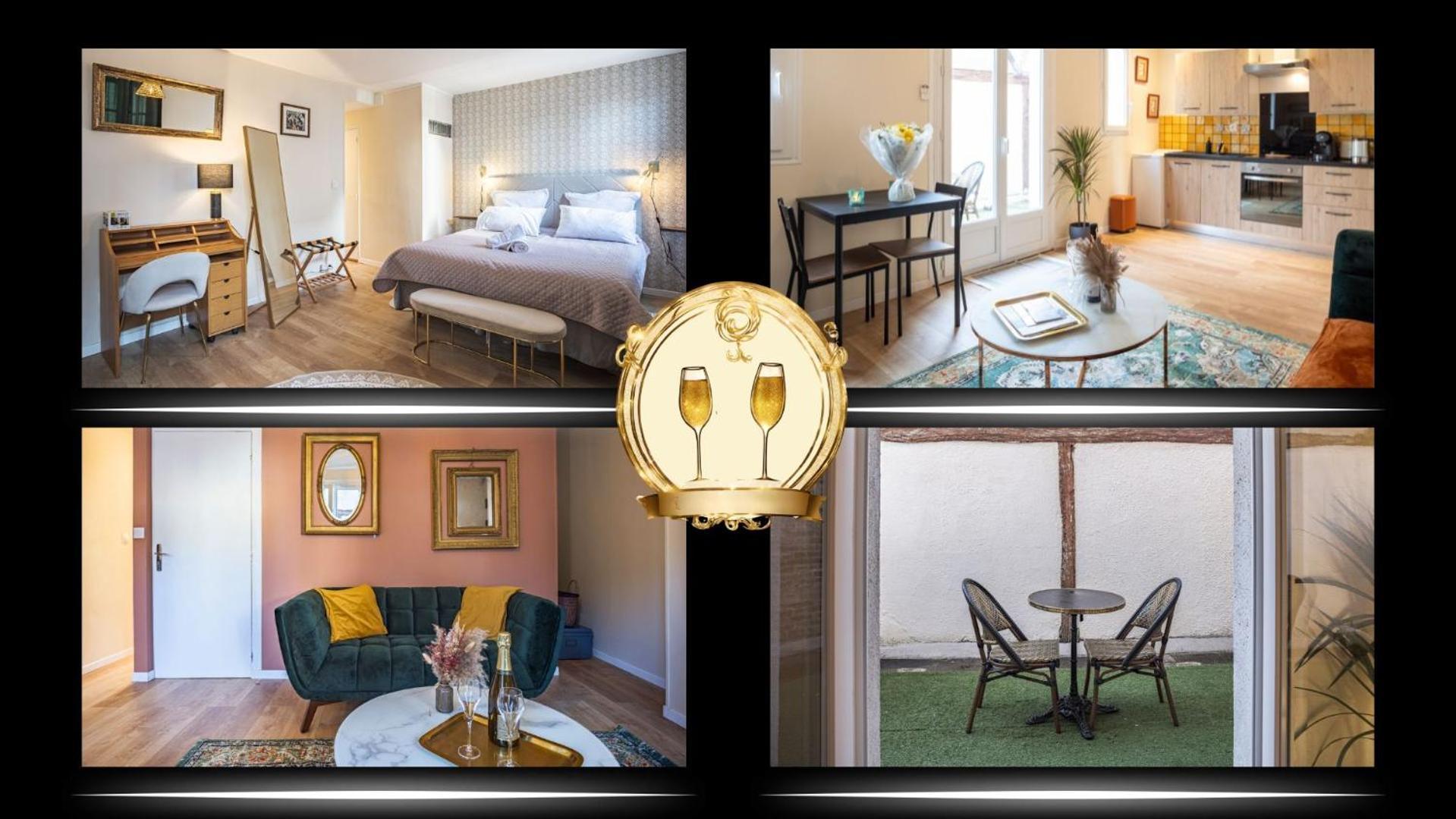 Appartamento Champagne En Terrasse - Elegant Et Discret Troyes Esterno foto